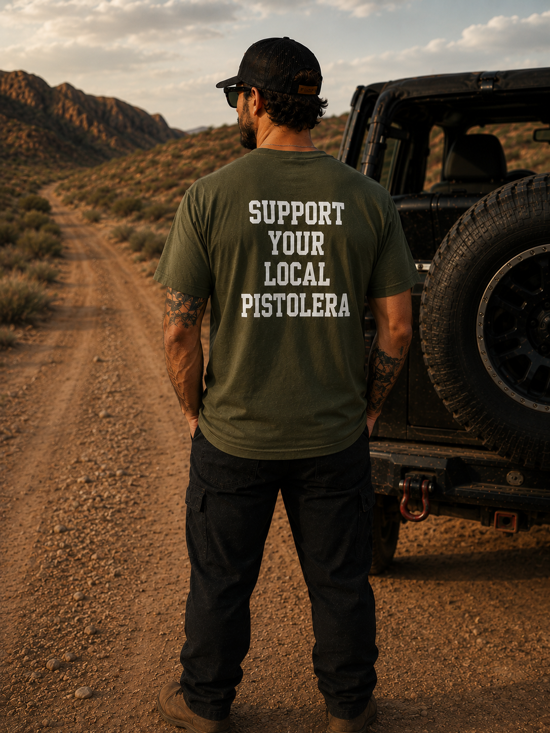 Wild Kelly Classic Tee – Military Green