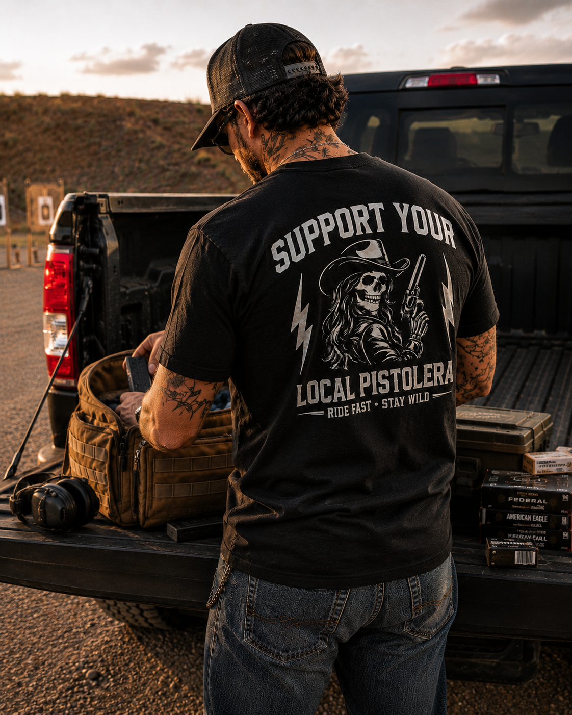 Ride Fast. Stay Wild Graphic Tee