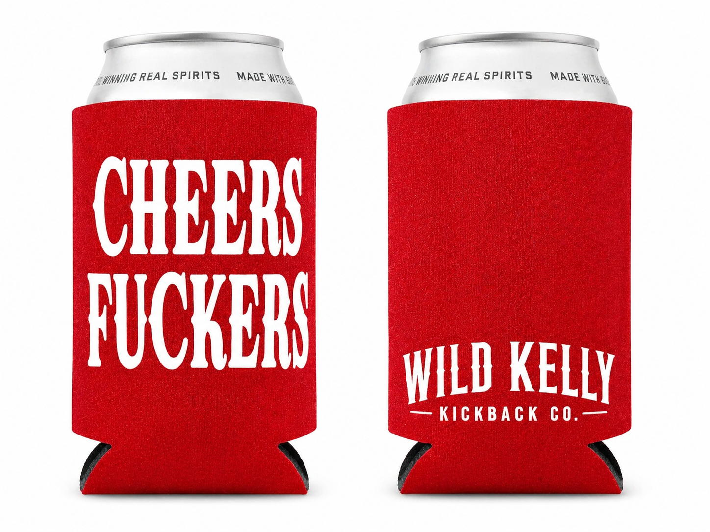 Cheers Fuckers Koozie